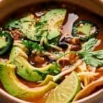 Creamy Chicken Enchilada Soup