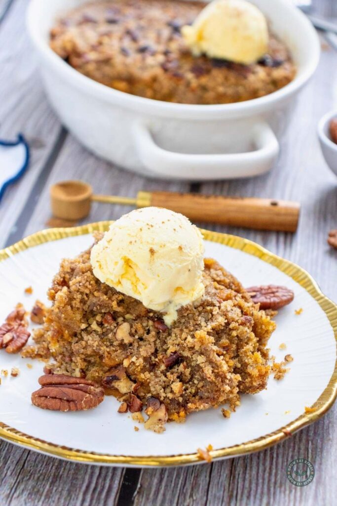 Clean Pumpkin Dump Cake 8