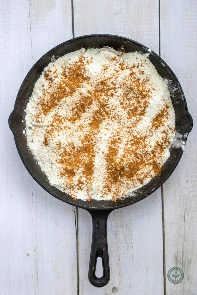 Skillet Peach Dump Cake 12